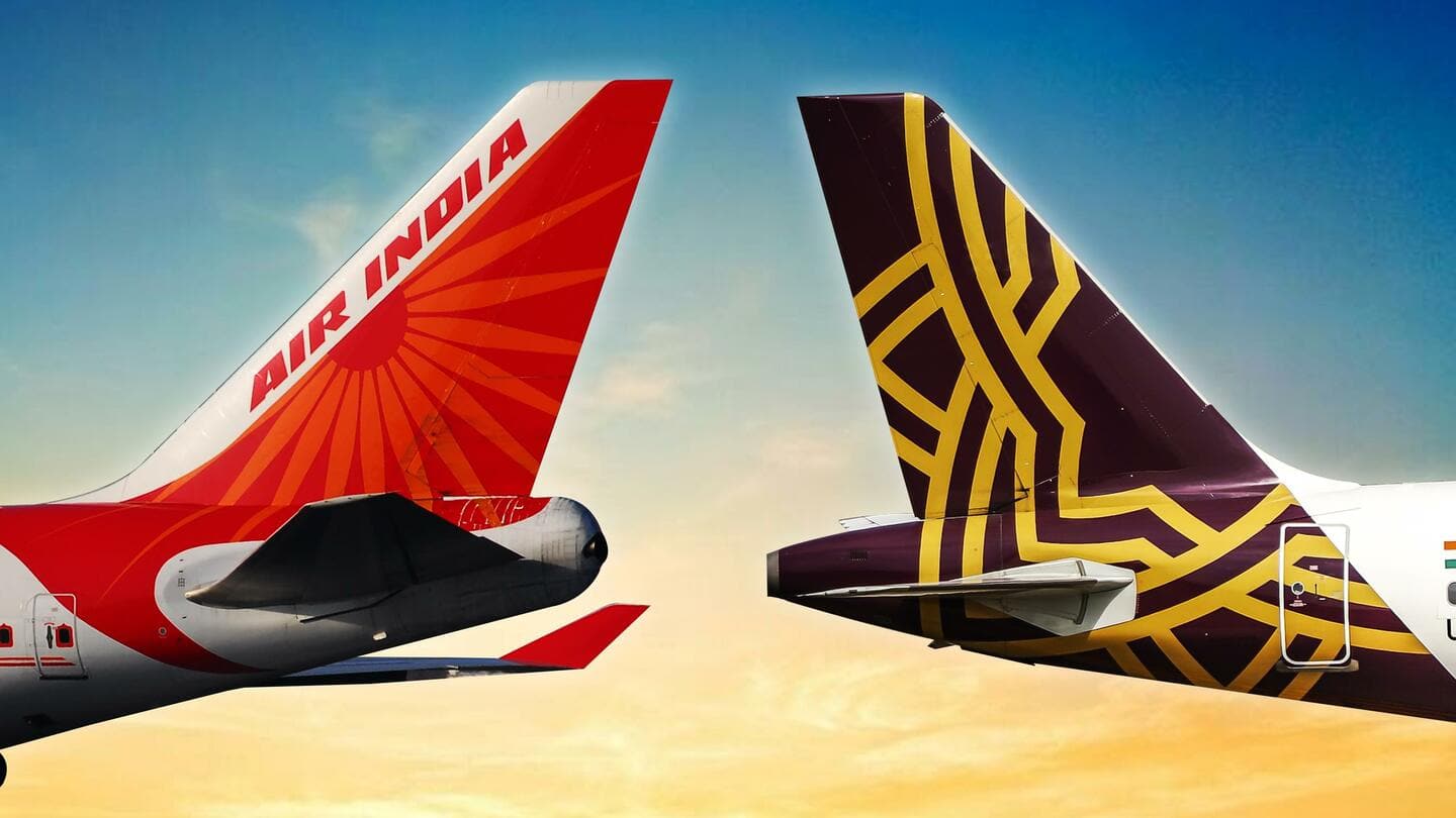 Singapore Airlines and Tata agree to merge Vistara, Air India