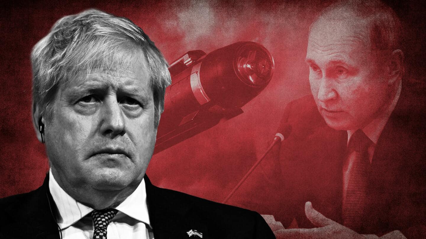 Putin threatened with missile strike before Russia-Ukraine war: Boris Johnson
