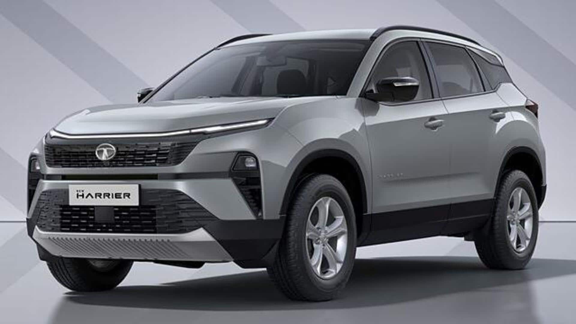 2023 Tata Harrier's manual version delivers a mileage of 16.8km/liter