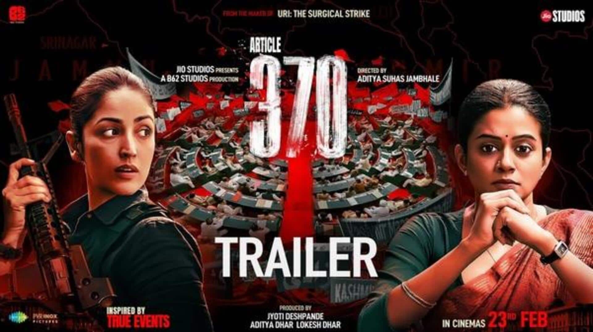 Box office collection: 'Article 370' grows exponentially on opening weekend