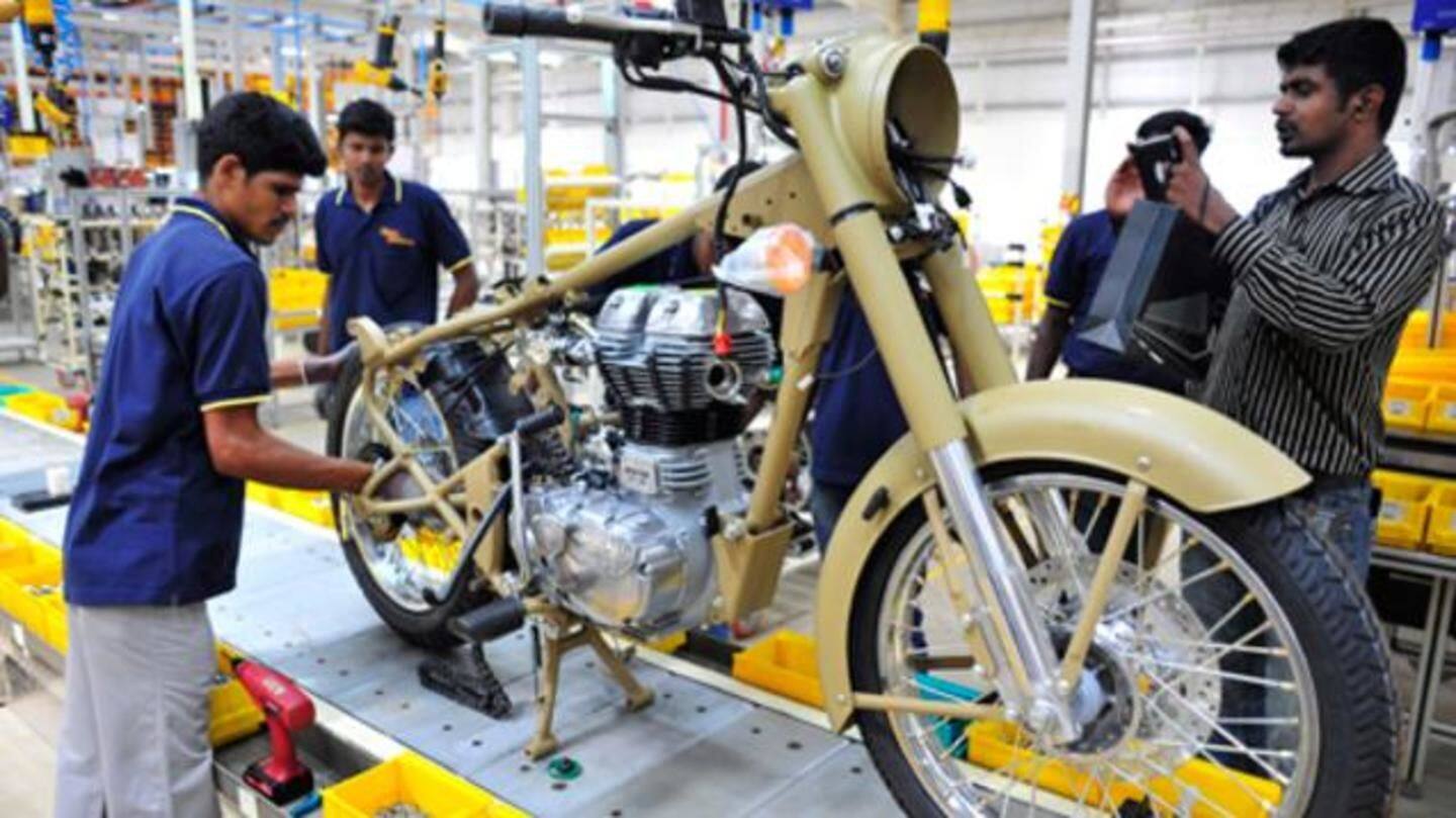 royal enfield factory location