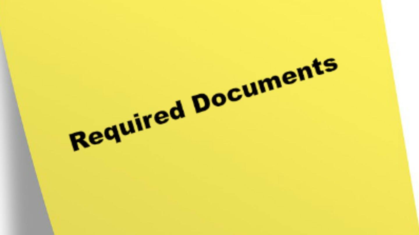 Documents required for e-filing of tax returns Documents required for e-filing of tax returns