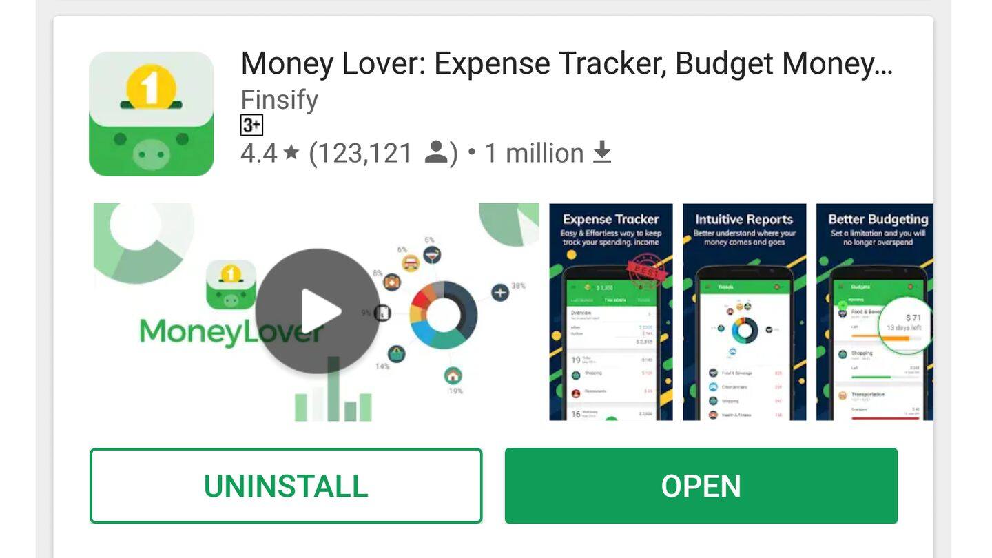 Money Lover: For tracking all your expenses and savings Money Lover: For tracking all your expenses and savings