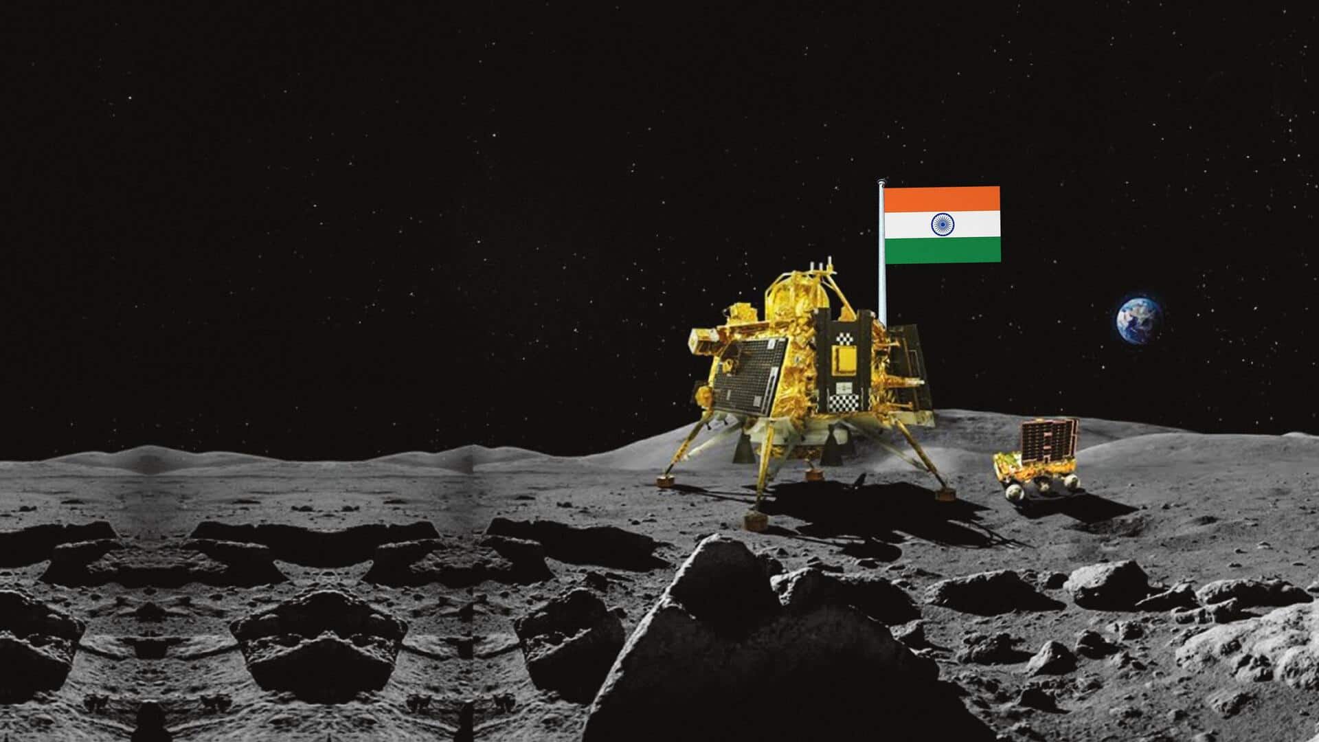India makes history: Chandrayaan-3 lands near Moon's south pole