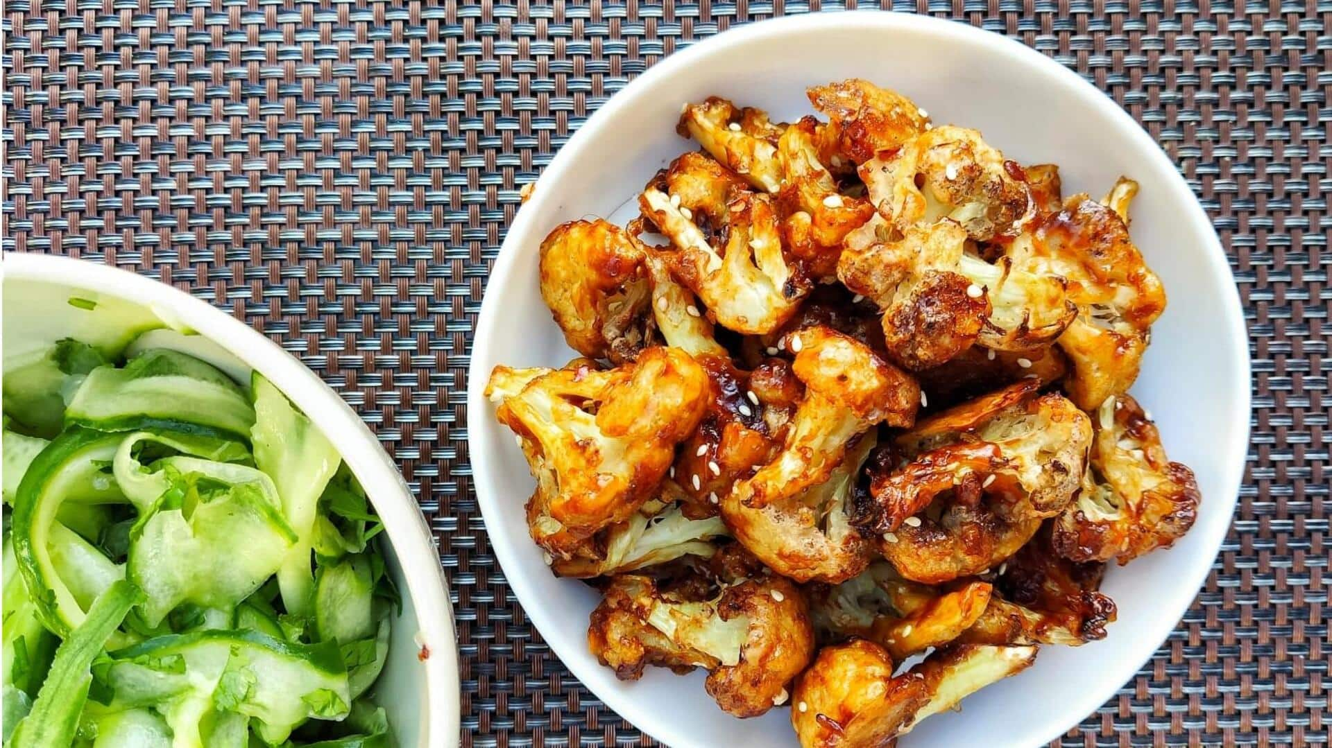 Try this Korean gochujang cauliflower wings recipe