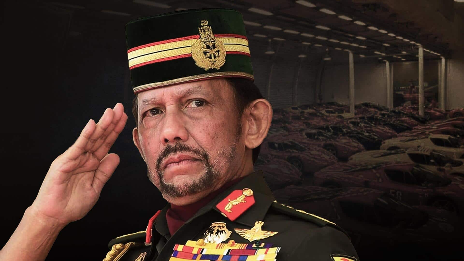 Who's Sultan of Brunei—owner of 7000+ cars—to welcome Modi today