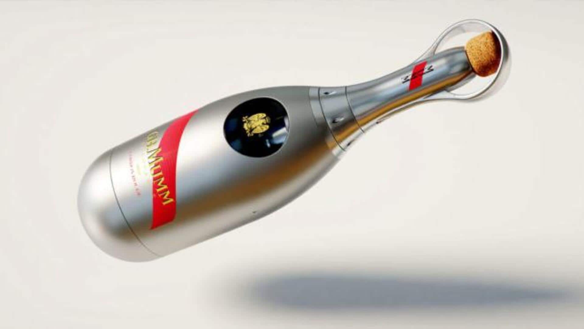 First-in-history: Axiom-4 crew tests specially designed champagne bottle in space First-in-history: Axiom-4 crew tests specially designed champagne bottle in space