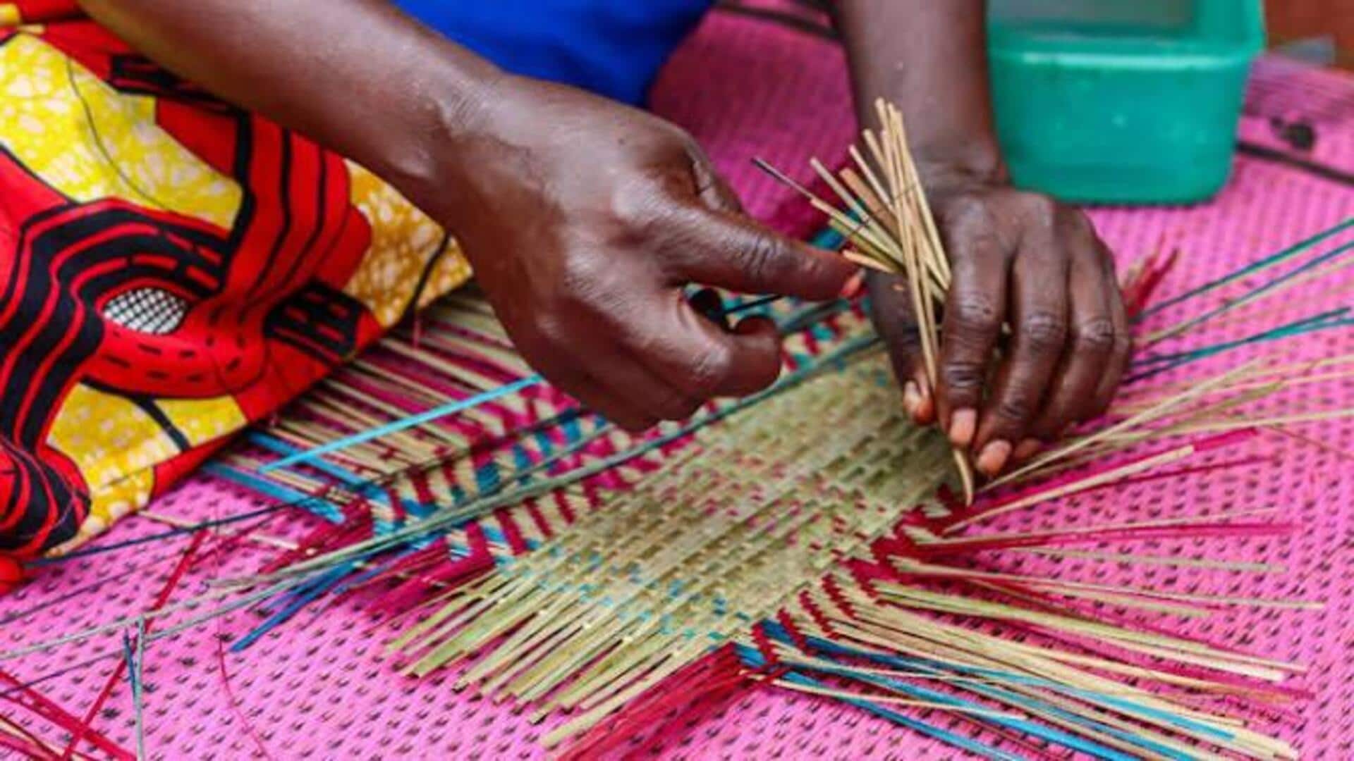 How artists are transforming African mat weaving 