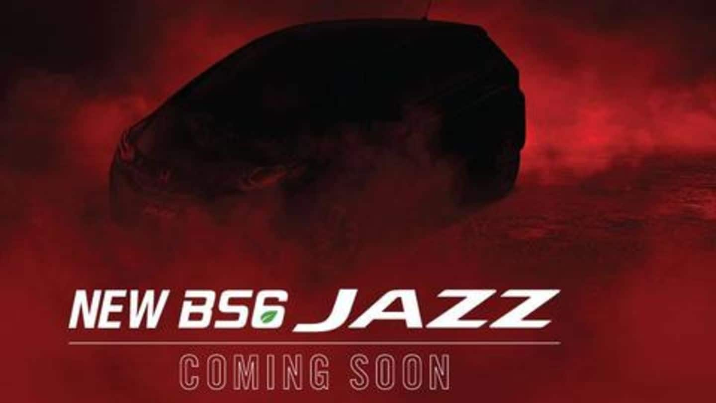 BS6 Honda Jazz teased in India, launch imminent