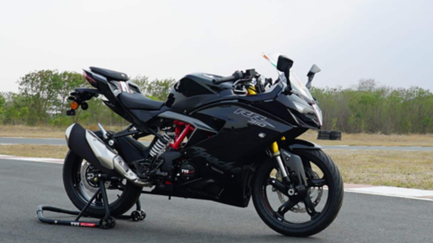 apache rr 310 bs6 on road price