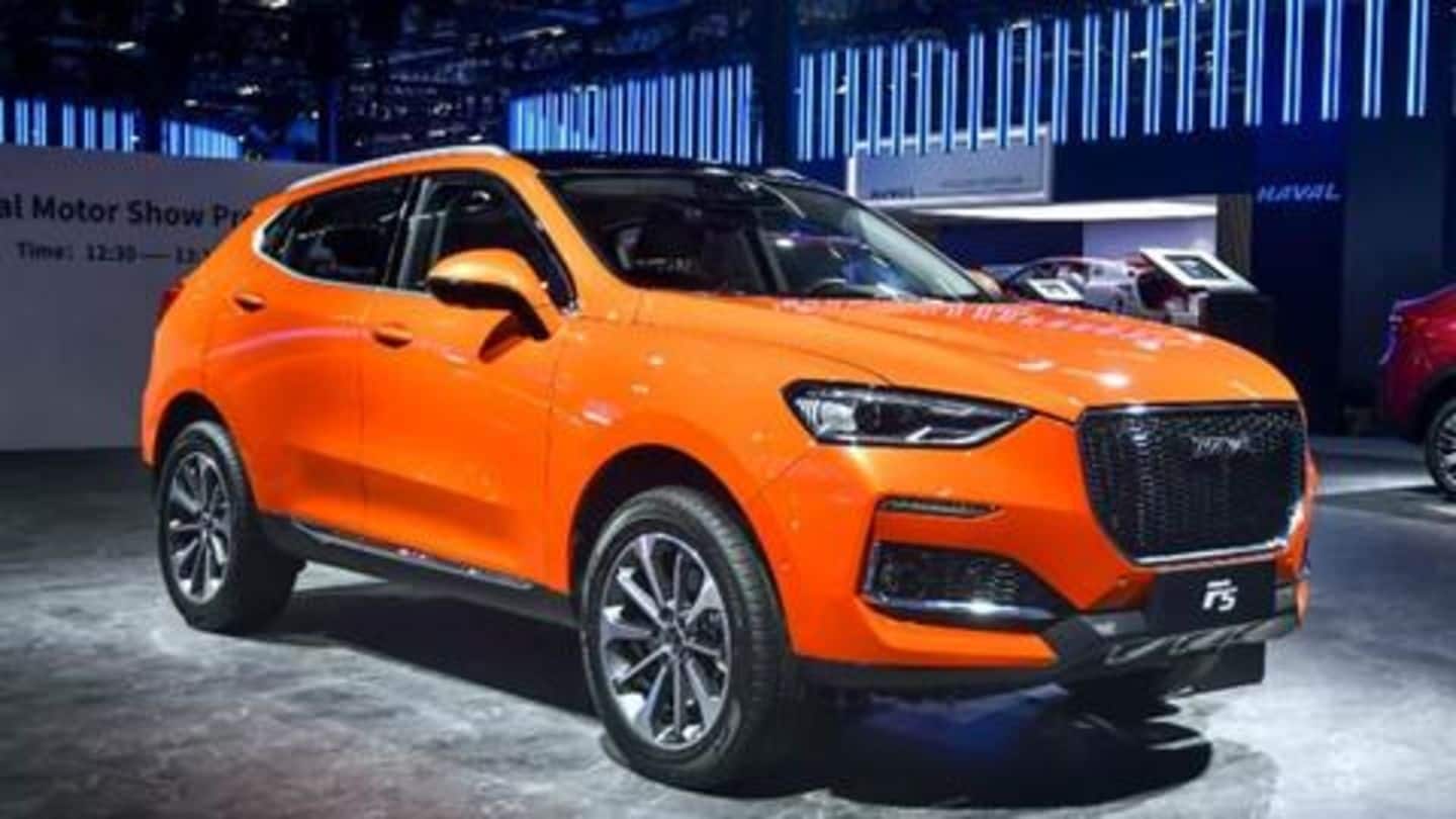 Auto Expo 2020: Haval F5 SUV unveiled in India