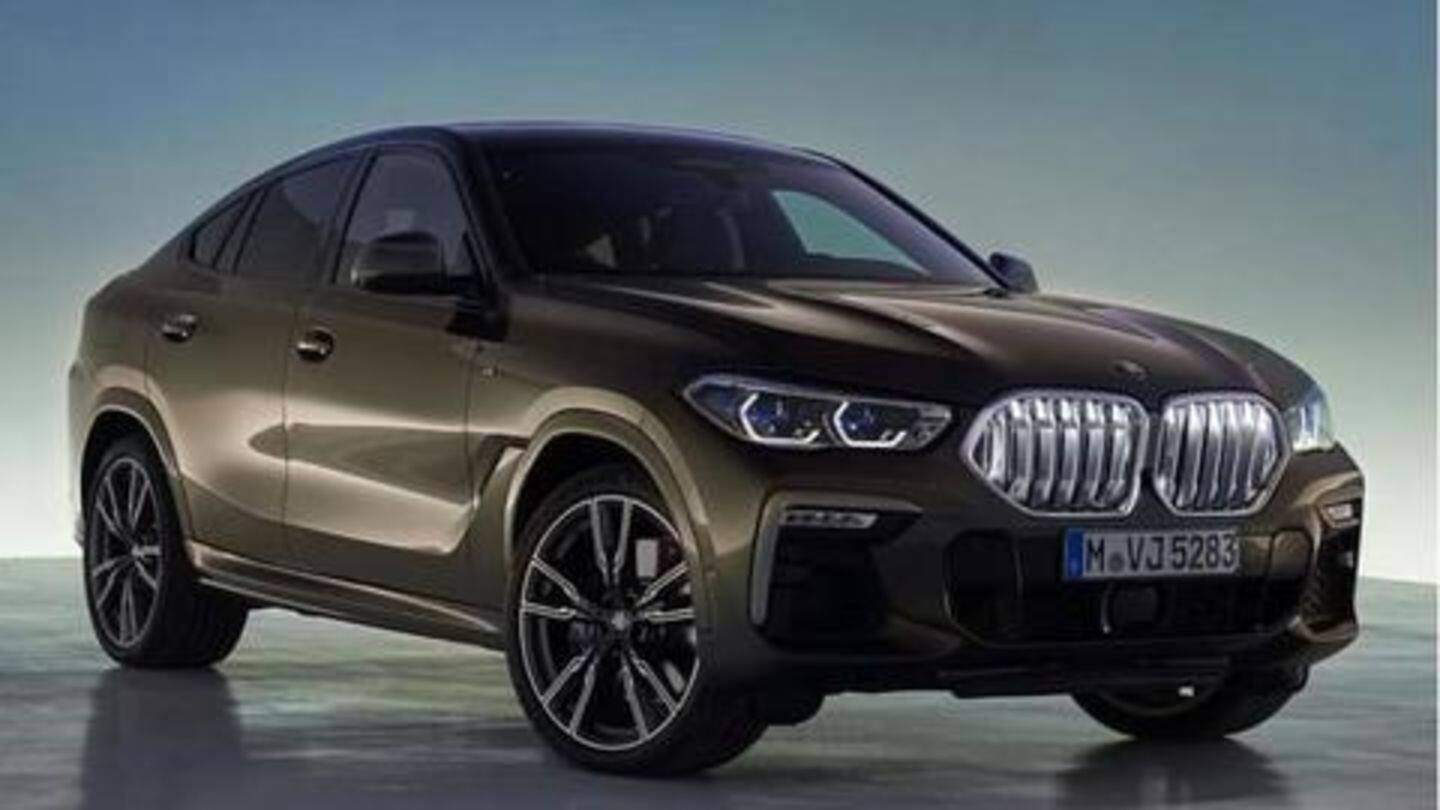 2020 BMW X6 unveiled, global launch in November 2019