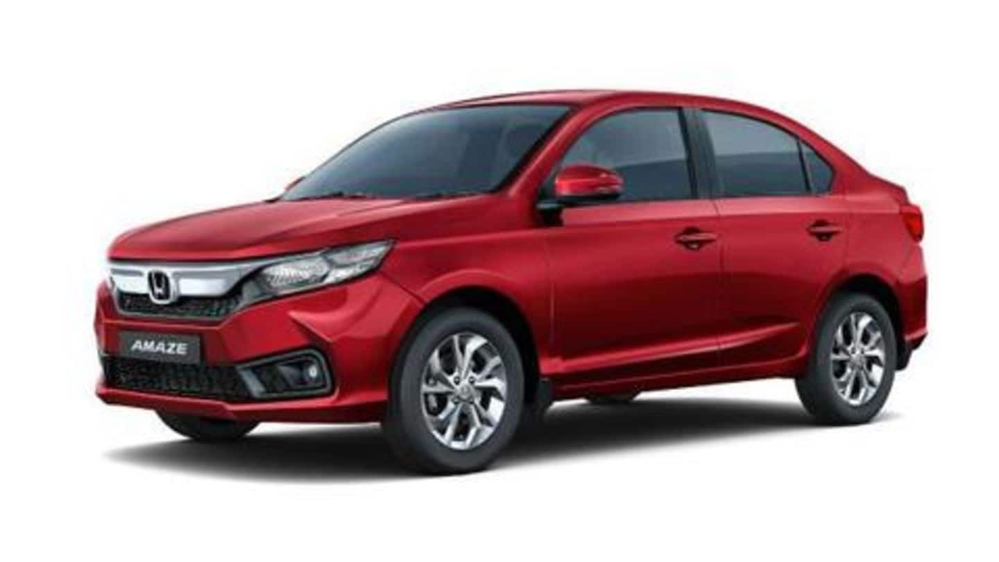 Honda launches BS6-compliant Amaze sedan at Rs. 6.10 lakh