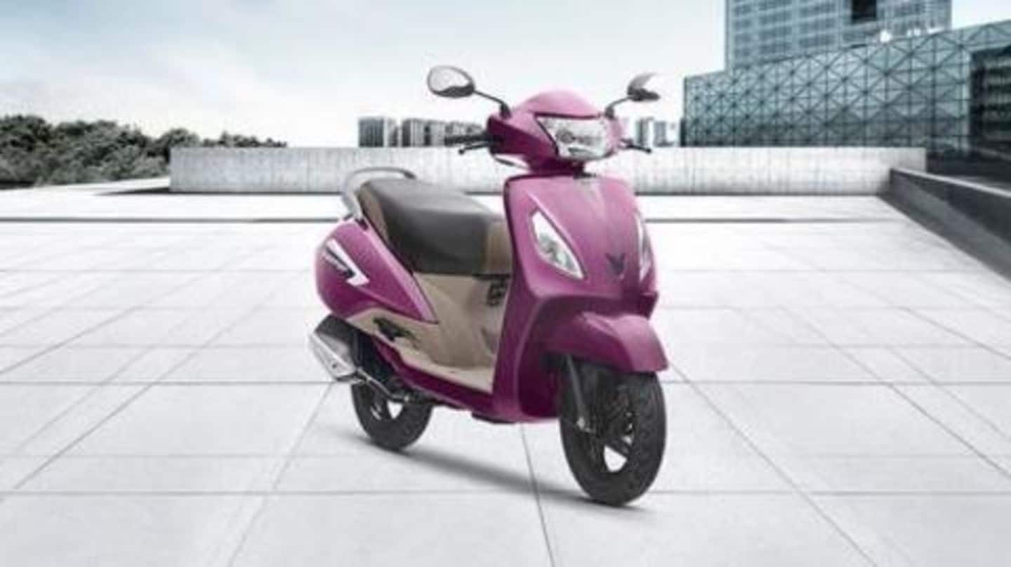 2019 TVS Jupiter ZX launched in India at Rs. 56,000