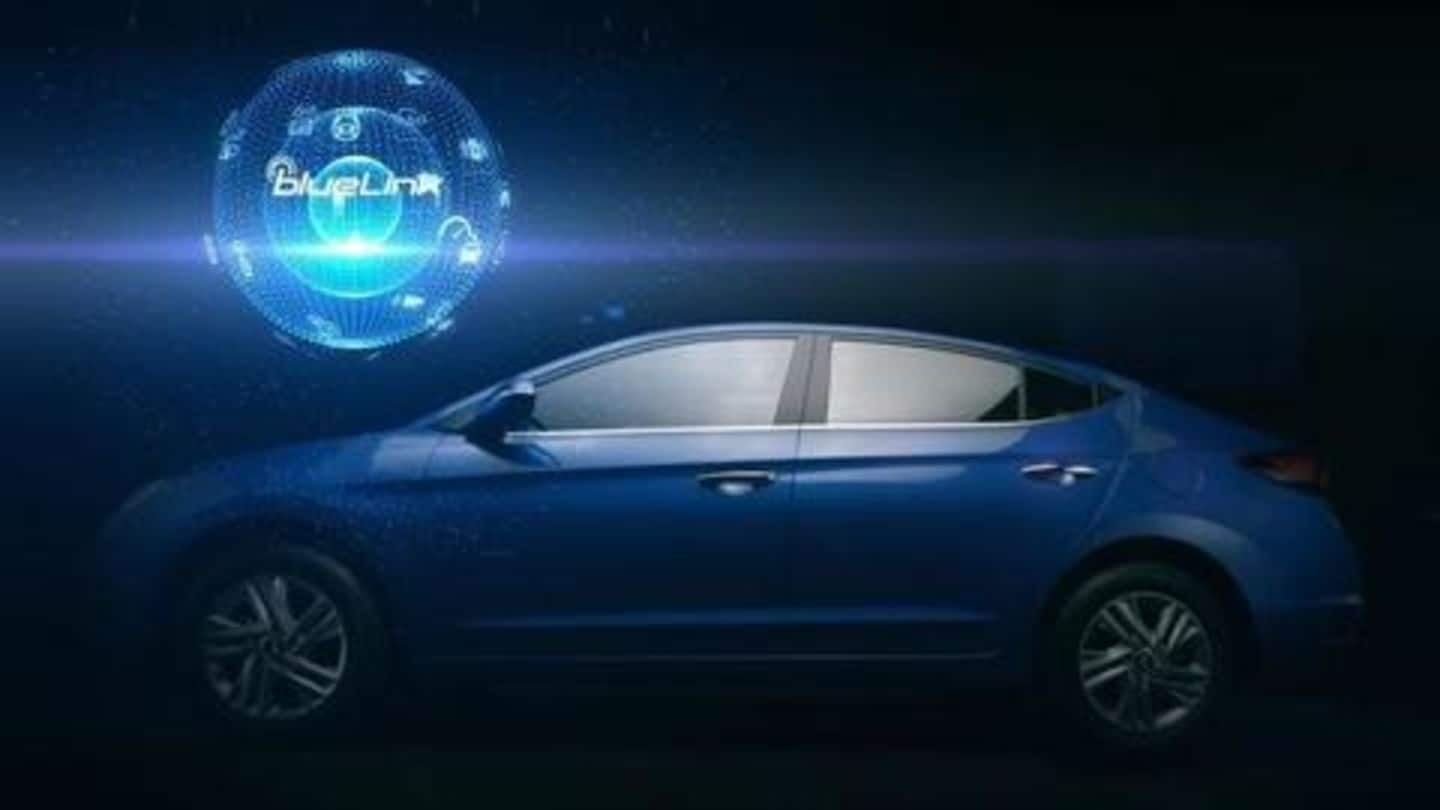 This Hyundai sedan comes loaded with connected car features