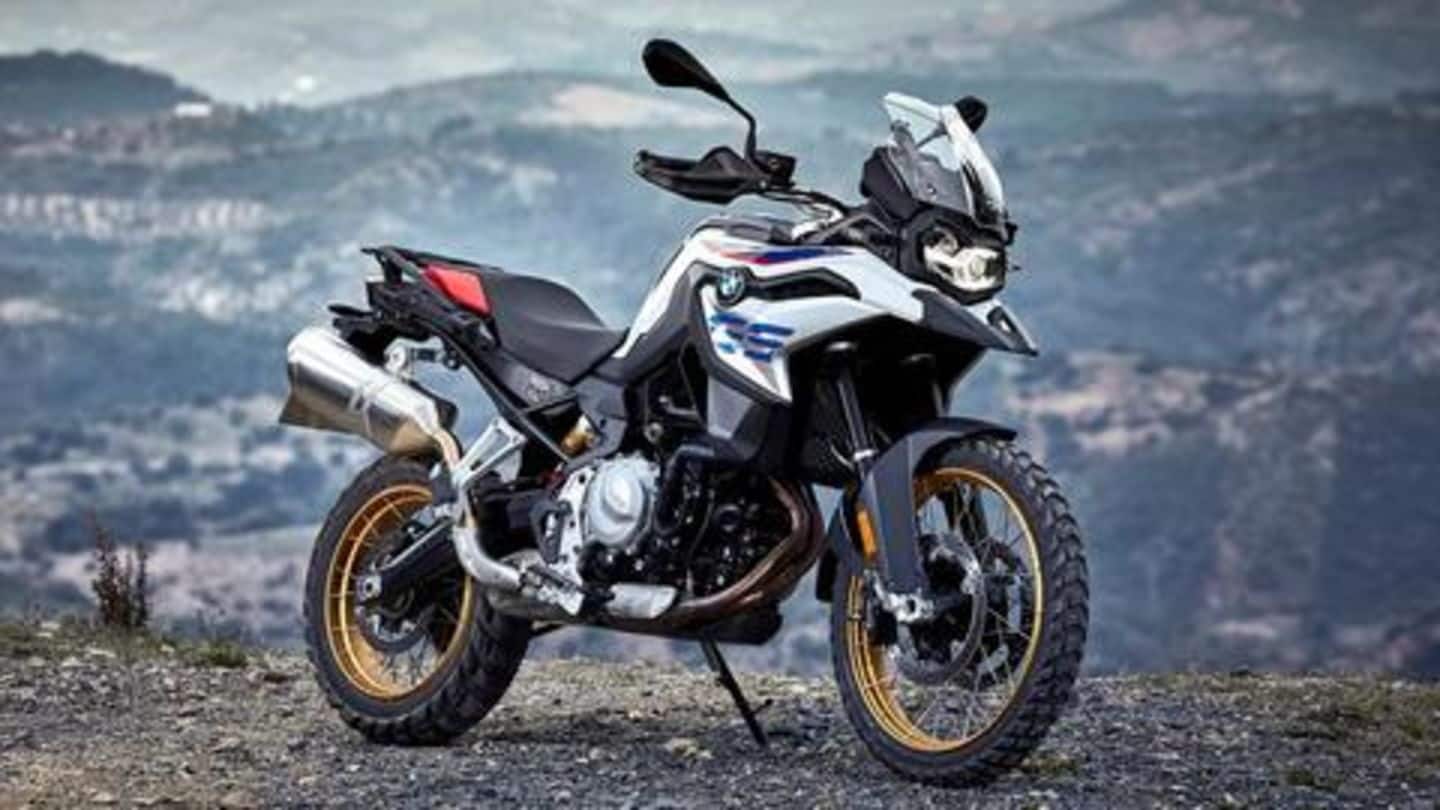 BMW F850GS bike launched in India at Rs. 15.4 lakh