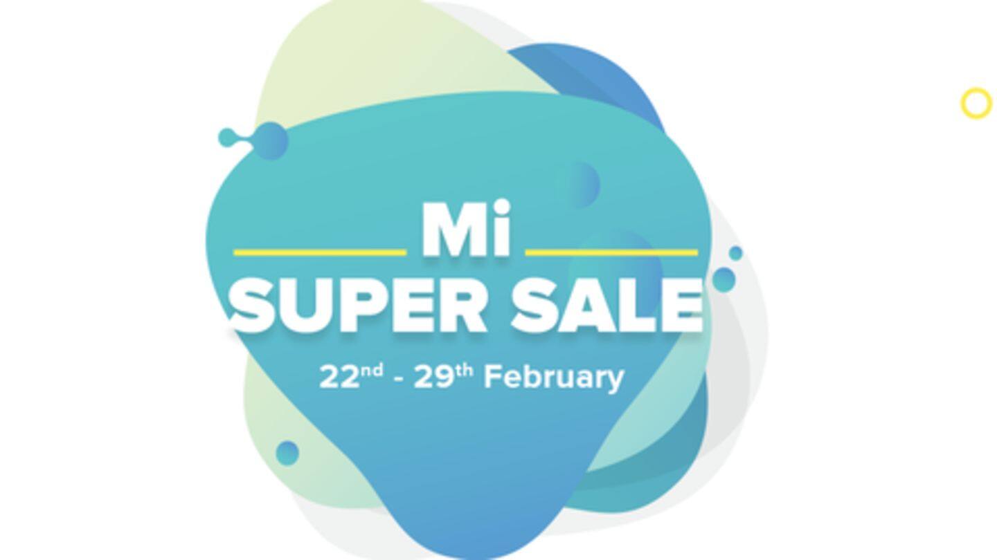 Mi Super Sale: Deals and discounts on Xiaomi handsets