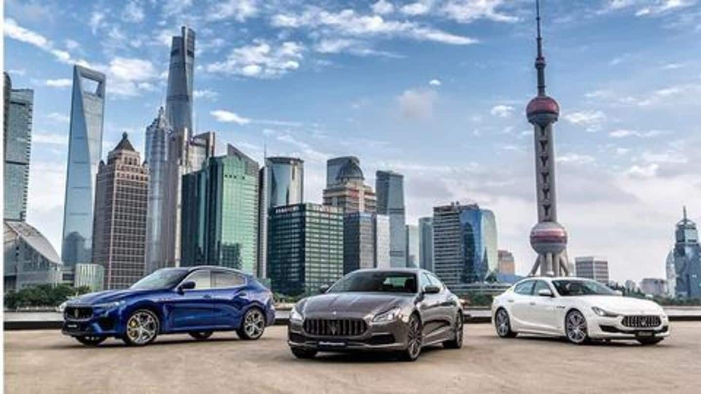 Maserati launches three new premium cars in India