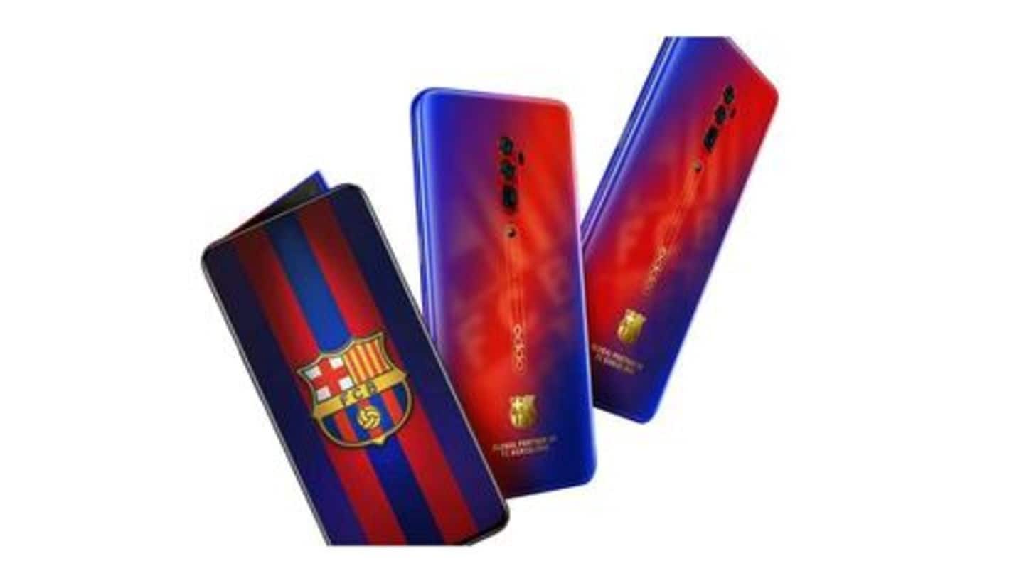 OPPO Reno 10x Zoom FC Barcelona Edition goes official