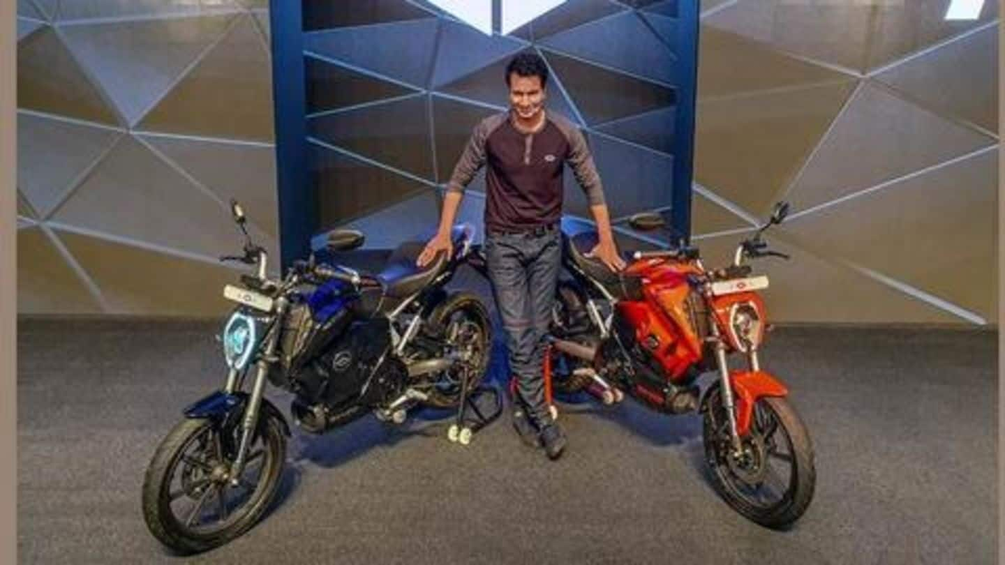 Revolt launches India's first artificial intelligence-enabled bikes