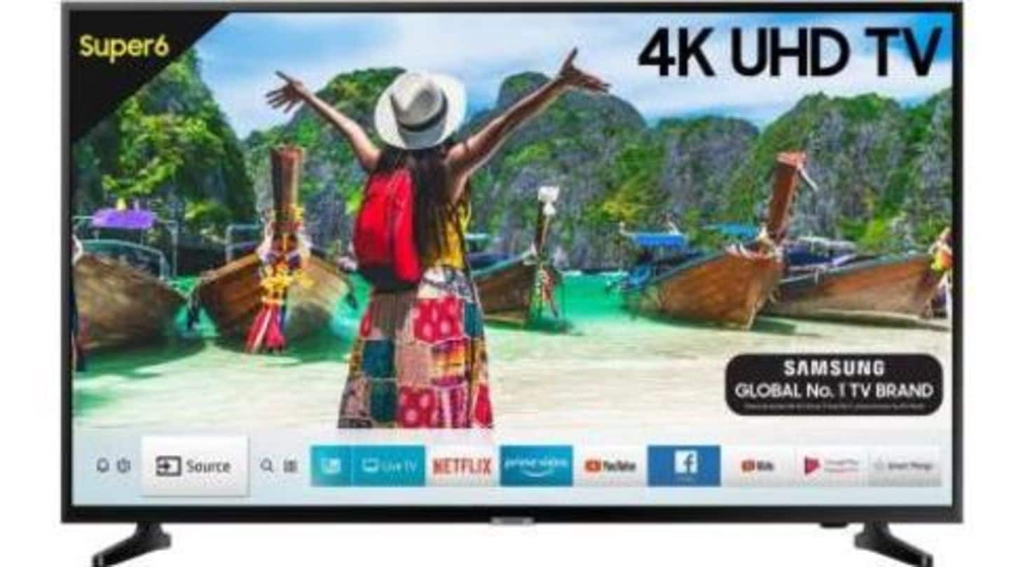 This 4K Samsung TV is listed with a massive discount