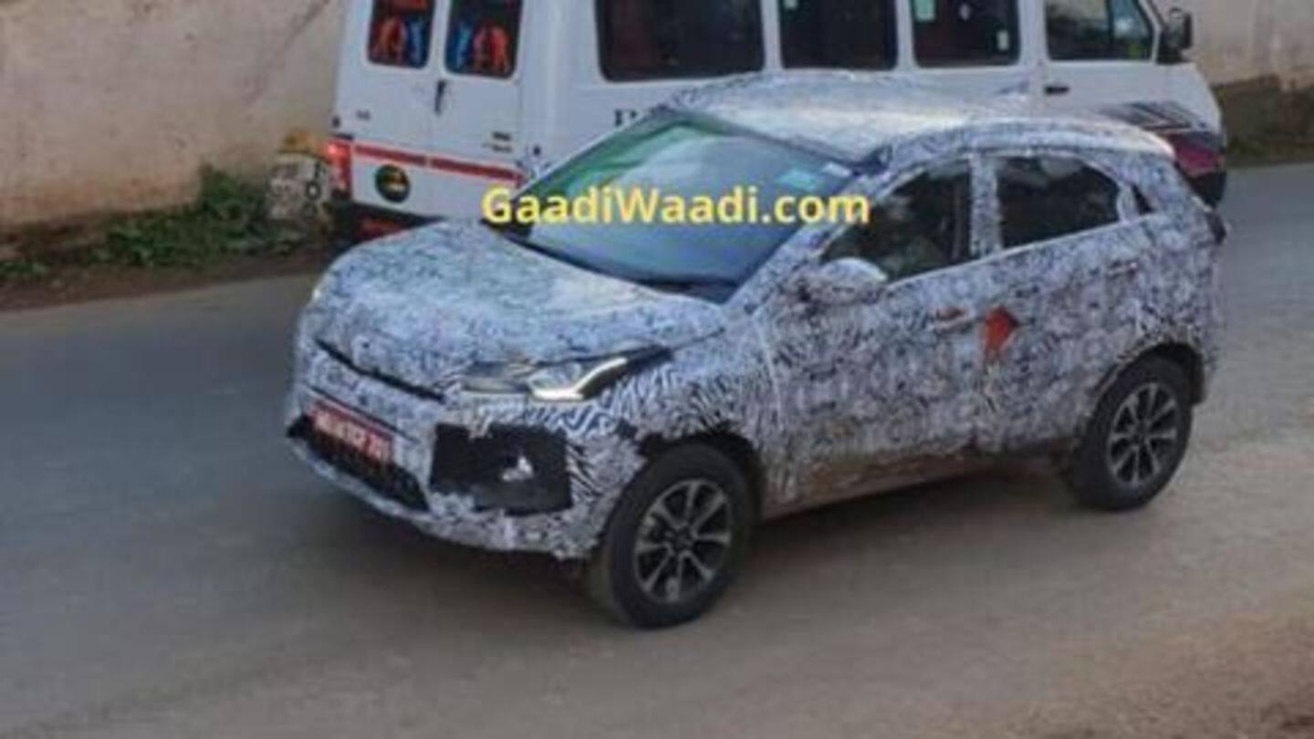 The 2020 Nexon is likely to offer LED DRLs The 2020 Nexon is likely to offer LED DRLs