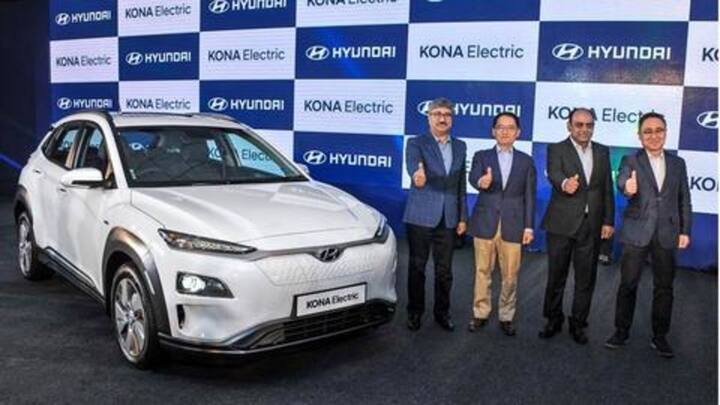 Hyundai Kona: India's first fully-electric subcompact SUV launched