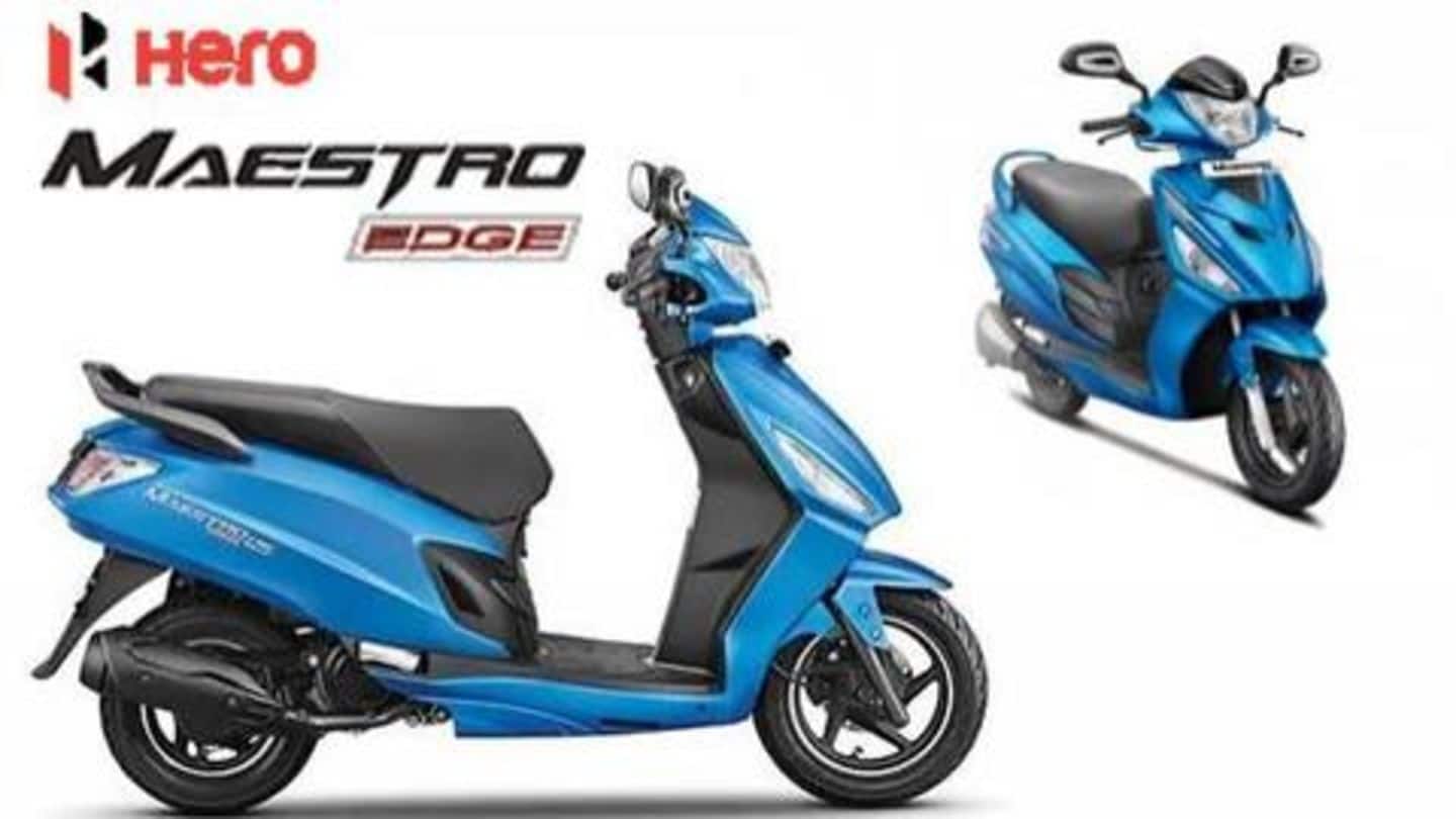 Let's have a look at Hero Maestro Edge 125 Let's have a look at Hero Maestro Edge 125