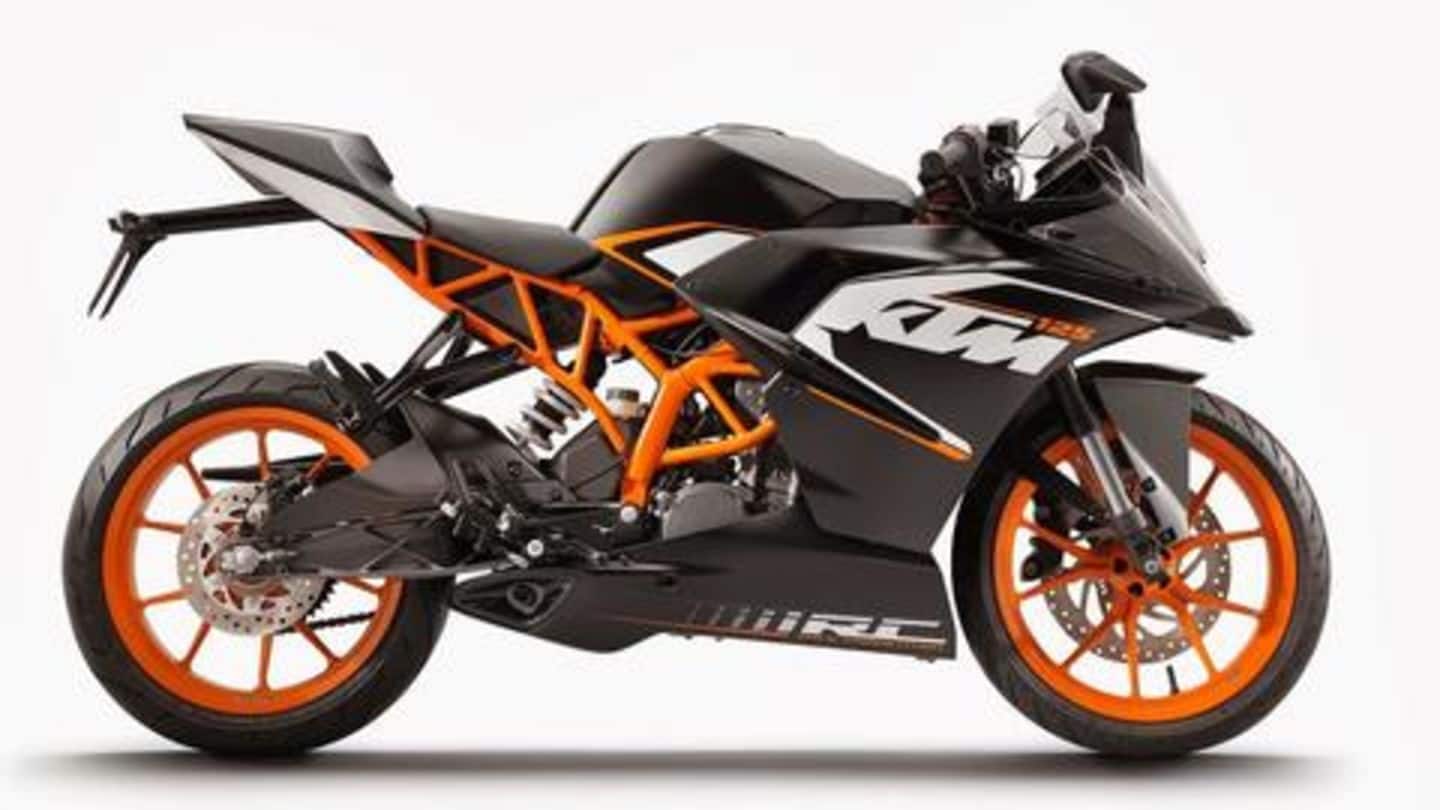 KTM RC 125: At a glance KTM RC 125: At a glance