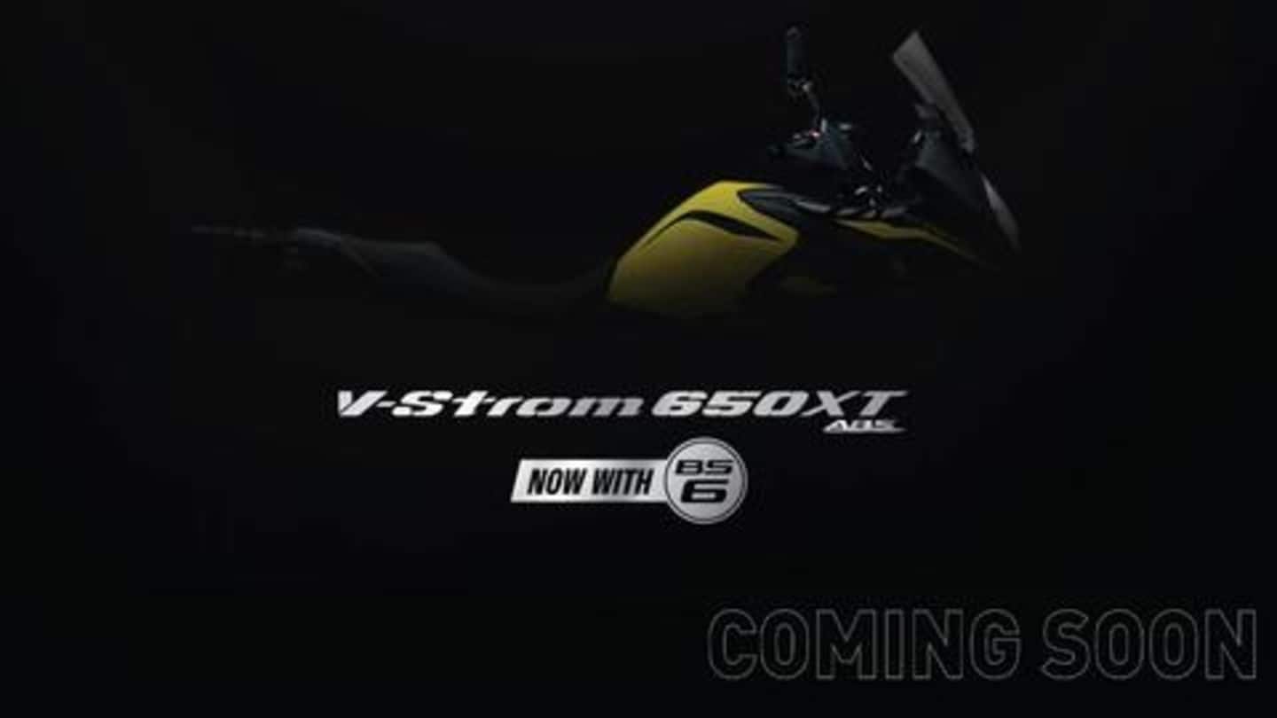 BS6 Suzuki V-Strom 650XT teased officially, launch imminent