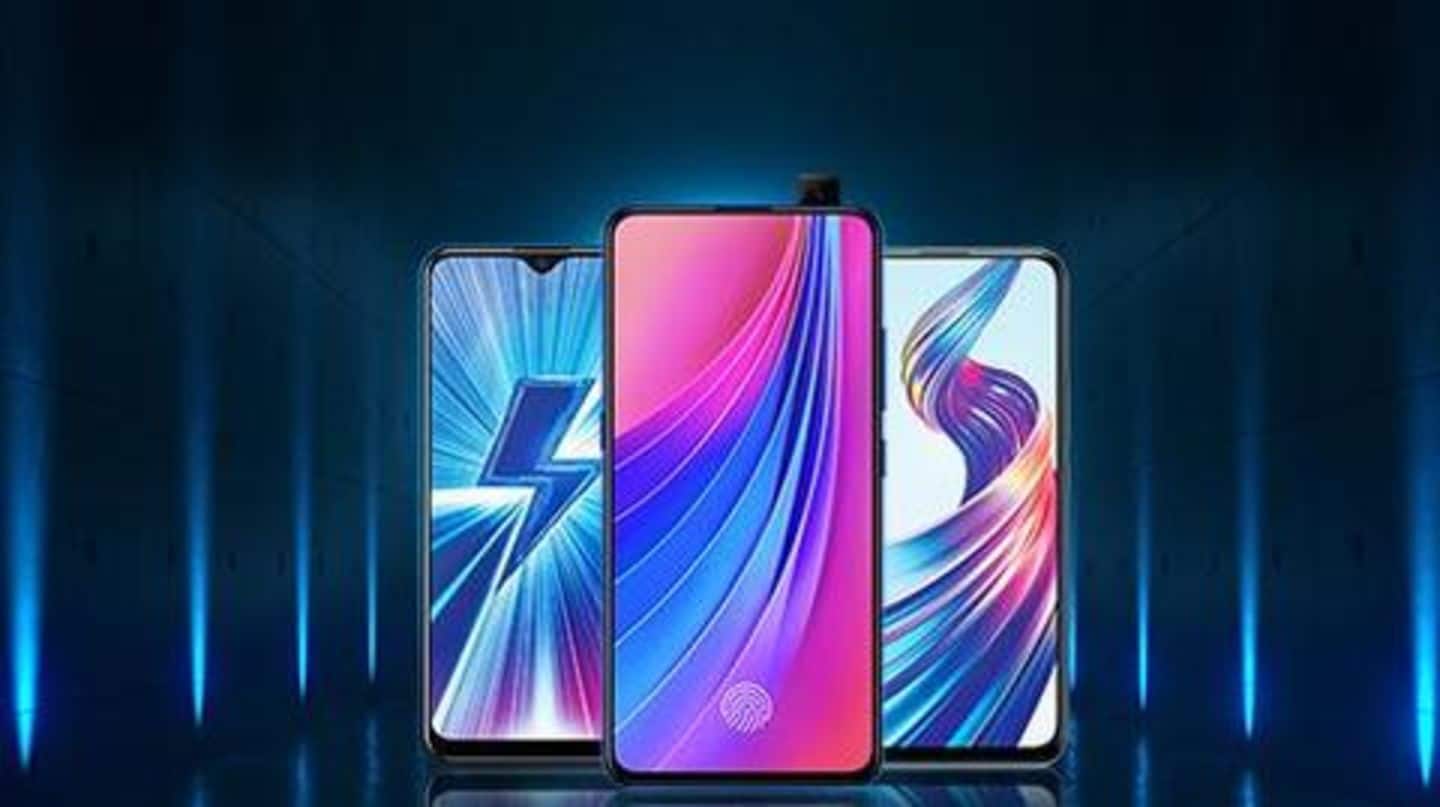 Top 5 recently launched Vivo smartphones in India
