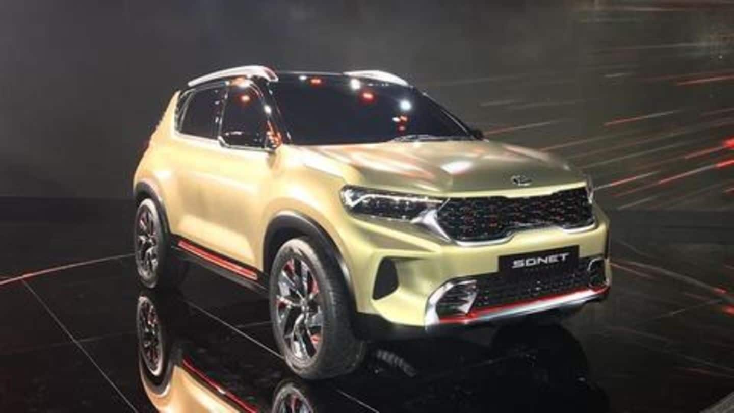 Auto Expo 2020: Concept model of Kia's compact SUV unveiled