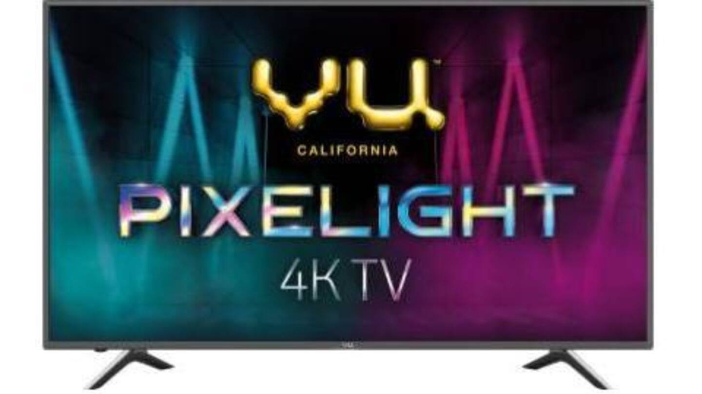 Vu Pixelight: The 4K TV which offers 'Elite' viewing experience Vu Pixelight: The 4K TV which offers 'Elite' viewing experience