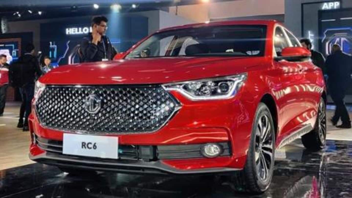 Auto Expo 2020: MG unveils its first sedan, the RC-6