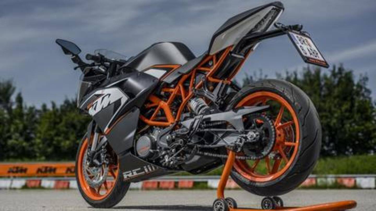 KTM RC 125: On the road KTM RC 125: On the road