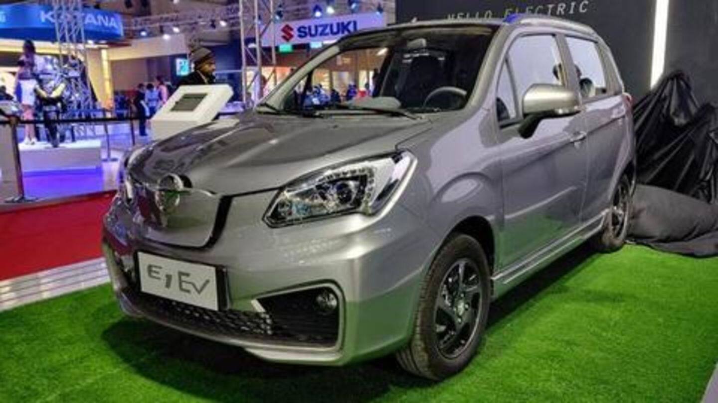 Auto Expo 2020: India-bound Haima E1 electric car unveiled