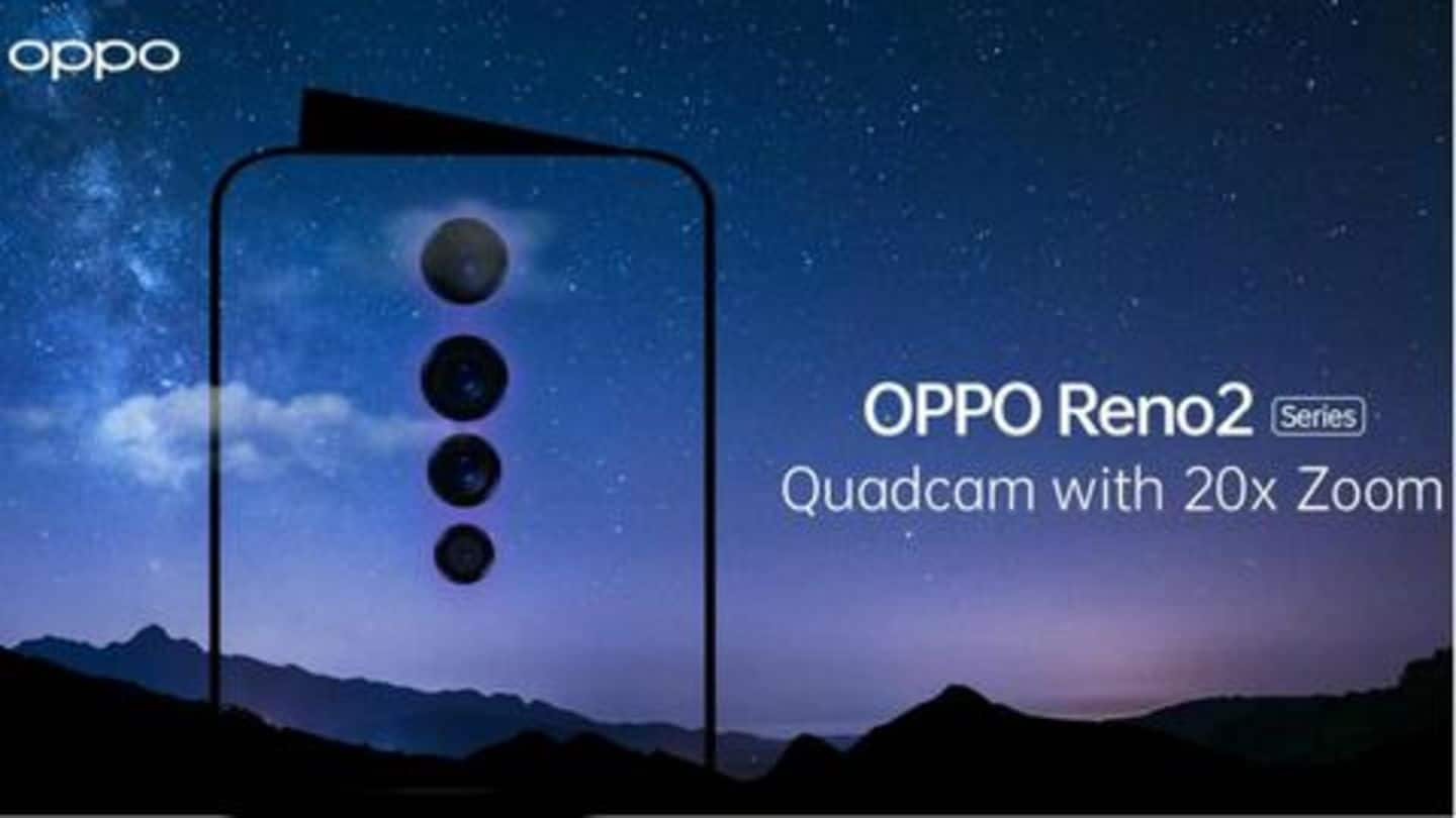 OPPO Reno 2 to be launched on August 28