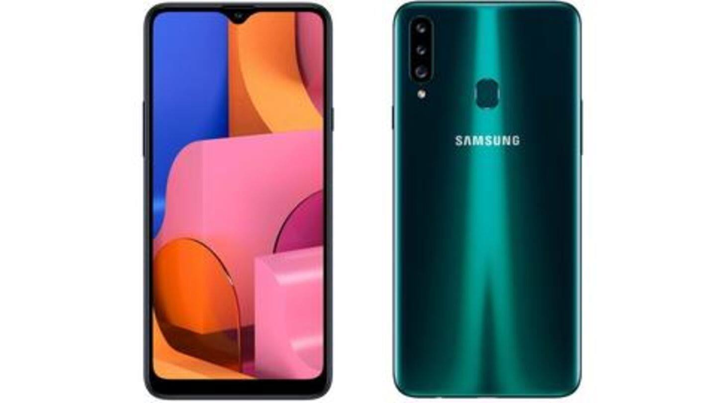 Samsung Galaxy A20s: At a glance Samsung Galaxy A20s: At a glance