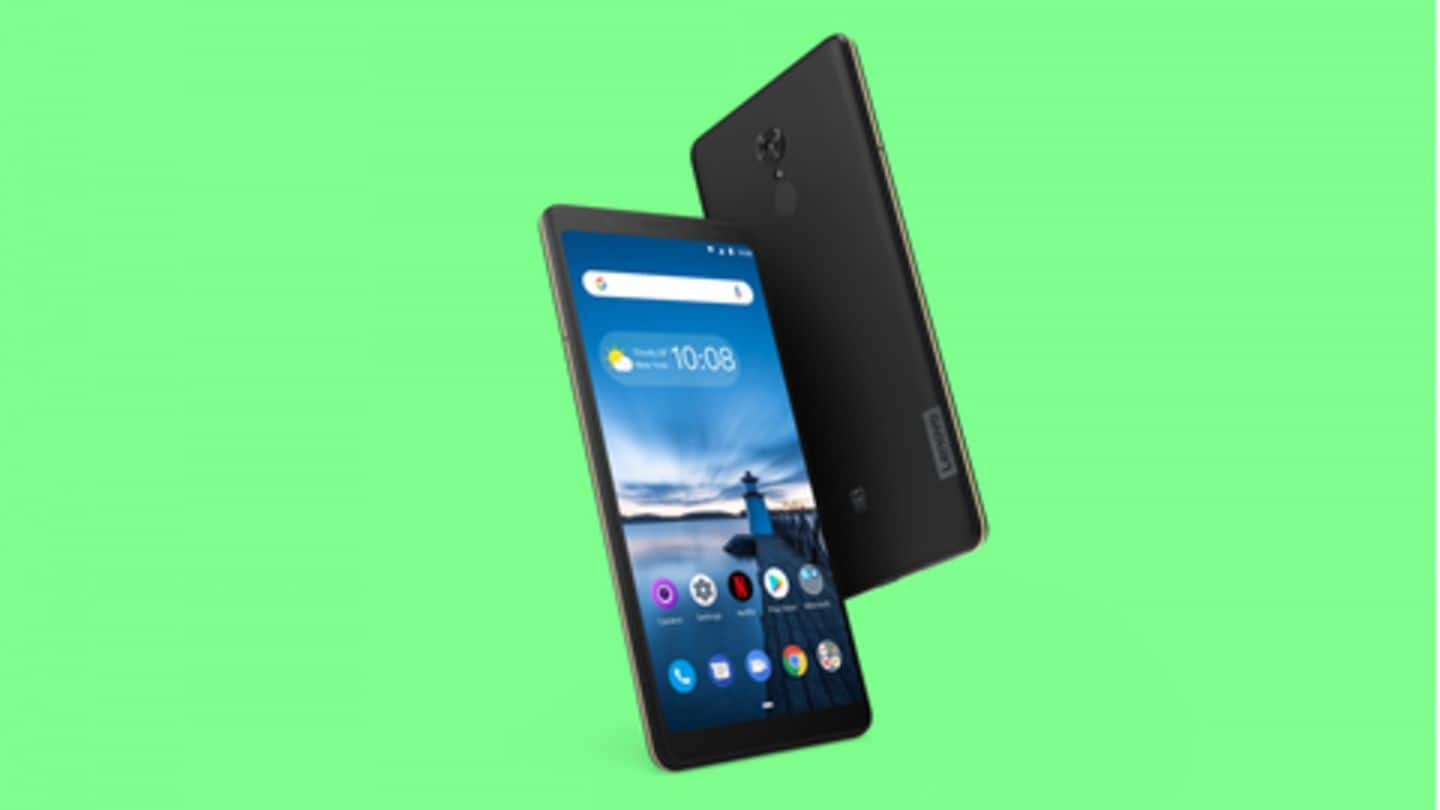 Lenovo Tab V7 launched in India at Rs. 13,000