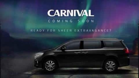 Kia Carnival MPV teased in India, launch imminent