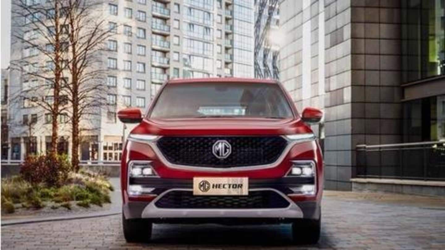 India's first internet car, MG Hector SUV unveiled: Details here