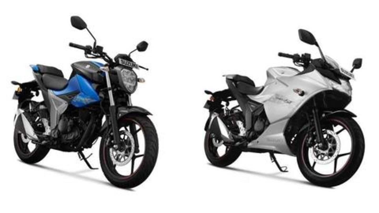 Suzuki launches BS6-compliant Gixxer and Gixxer SF 155 motorcycles