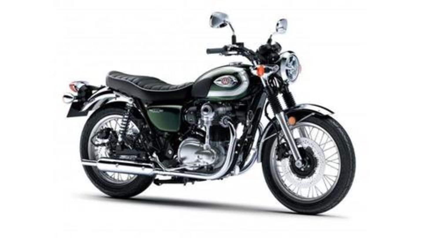 2019 Tokyo Motor Show: Kawasaki showcases W800 retro-looking motorcycle