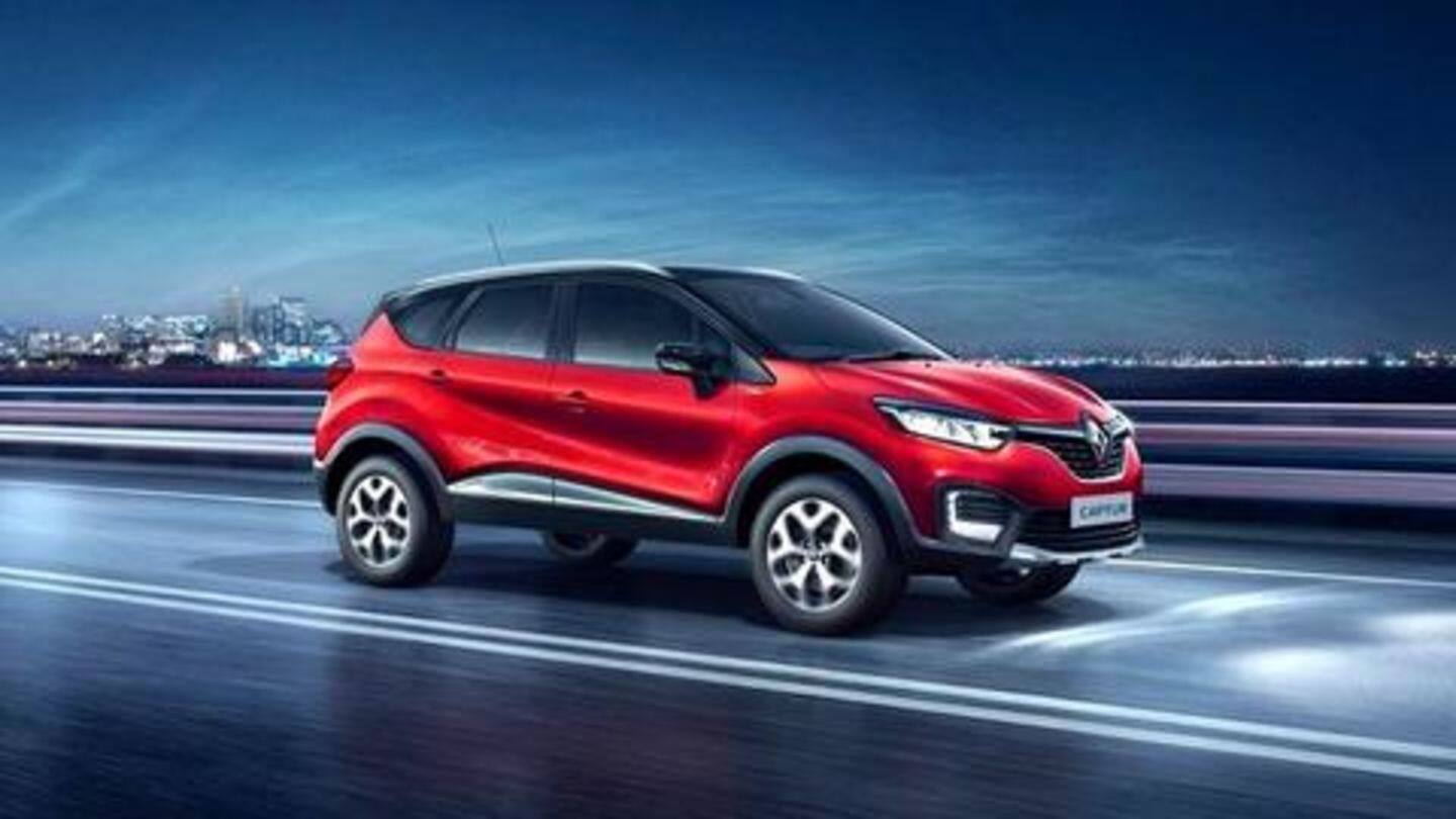 Renault Captur SUV available with Rs. 3 lakh discount