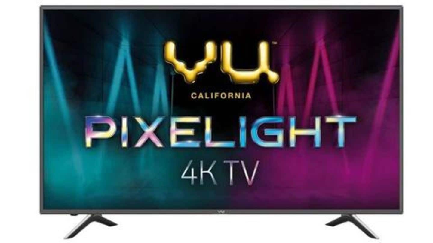 VU 50-QDV: Priced at Rs. 29,898 VU 50-QDV: Priced at Rs. 29,898