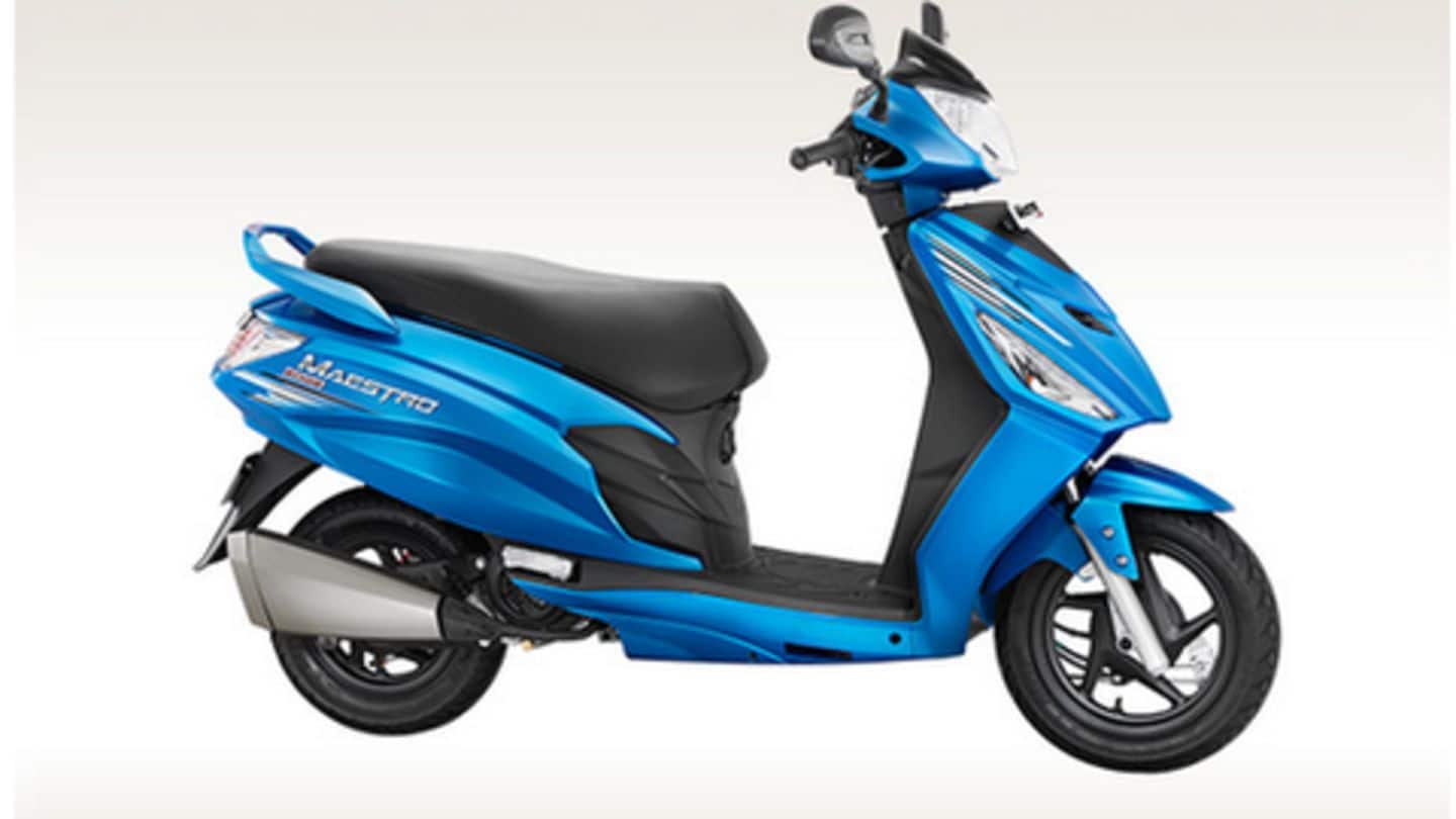 Hero Maestro Edge 125 launched in India for Rs. 58,500