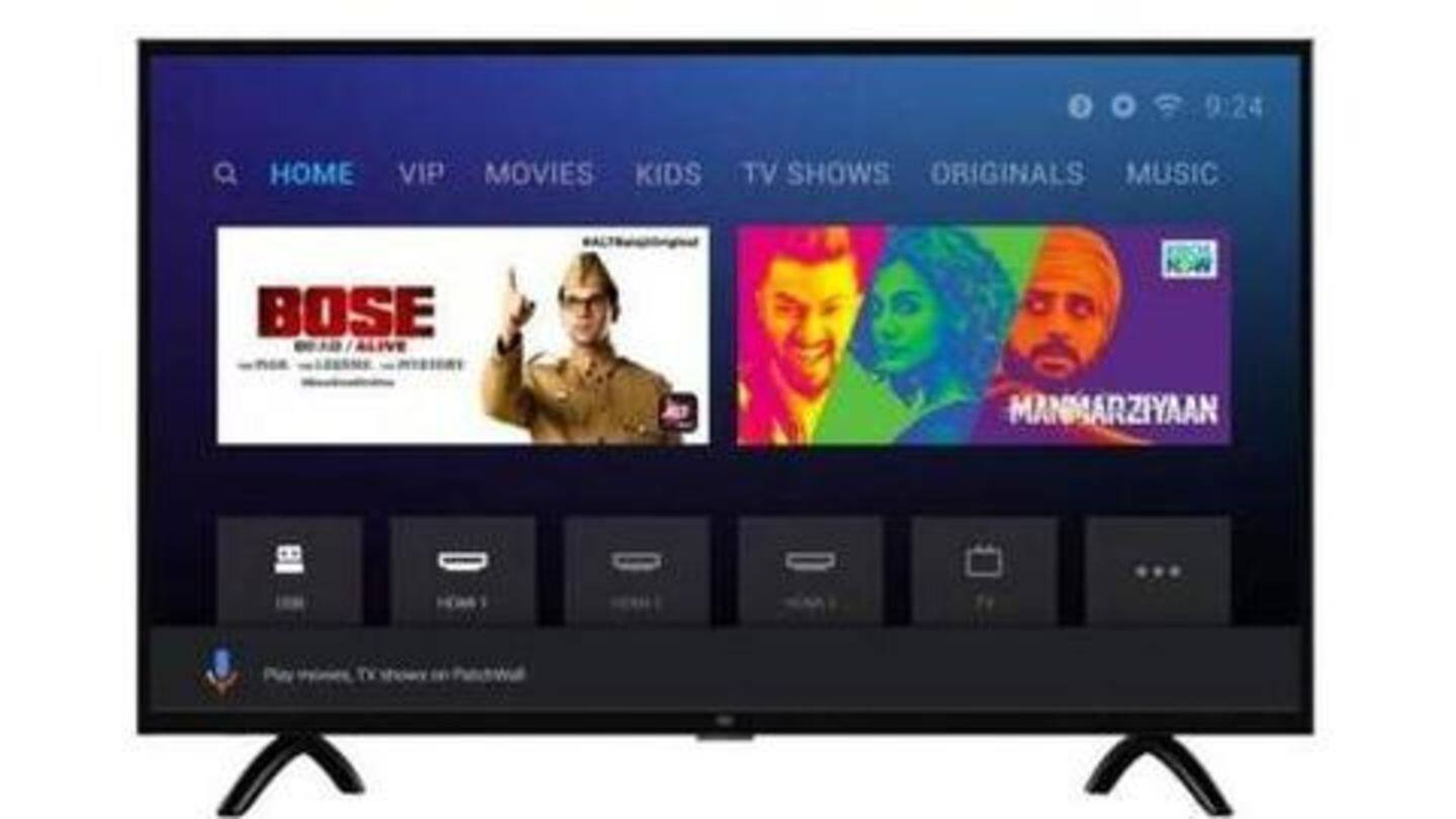 Mi LED Smart TV 4A Pro: Entry-level offering by Xiaomi Mi LED Smart TV 4A Pro: Entry-level offering by Xiaomi