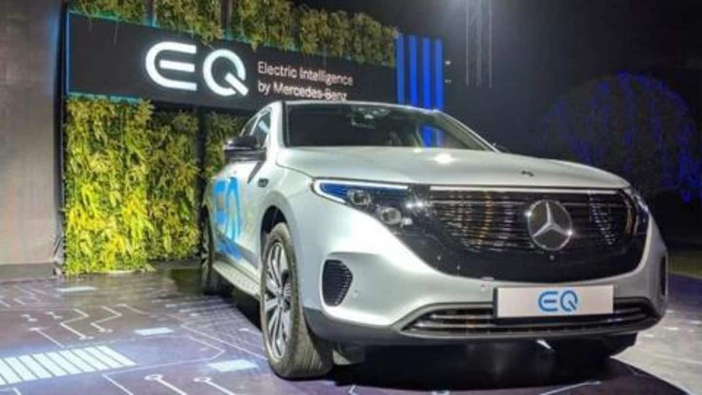 Auto Expo 2020: Mercedes-Benz showcases its first fully-electric SUV
