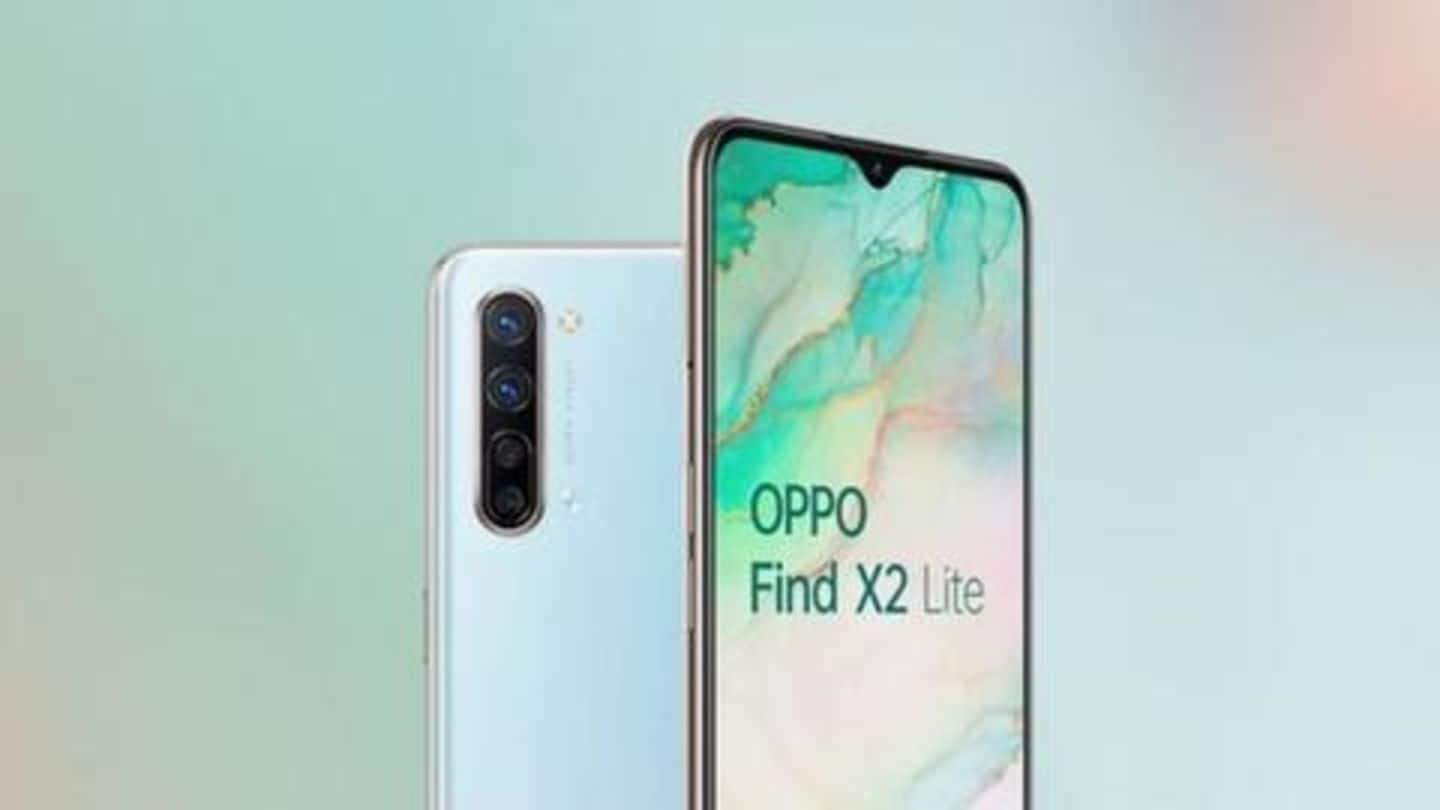 OPPO Find X2 Lite, with 48MP quad camera, goes official