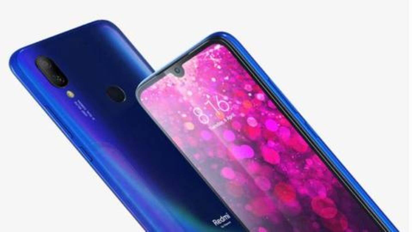 Redmi Y3, with 32MP selfie camera, available in India